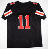 Jaxon Smith Njigba Signed Ohio State Buckeyes Jersey Beckett/ 2022 Rose Bowl MVP
