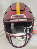 JOE THEISMANN "83 MVP" SIGNED WASHINGTON SPEEDFLEX AUTHENTIC HELMET BECKETT QR