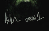 Ari Lehman Signed Friday the 13th Unframed 11x14 Jason Mask Photo- Insc