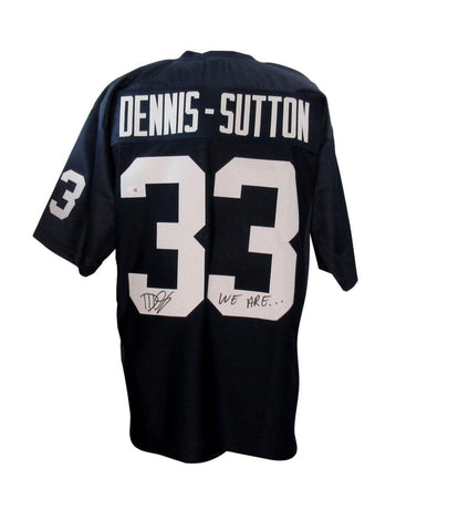 Dani Dennis-Sutton Autographed/Inscribed Custom Jersey Penn State JSA 195347