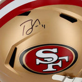 Brandon Aiyuk San Francisco 49ers Autographed Speed Replica Helmet