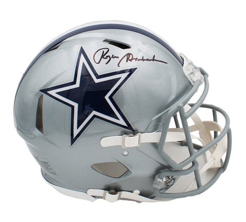 Roger Staubach Signed Dallas Cowboys Speed Authentic NFL Helmet