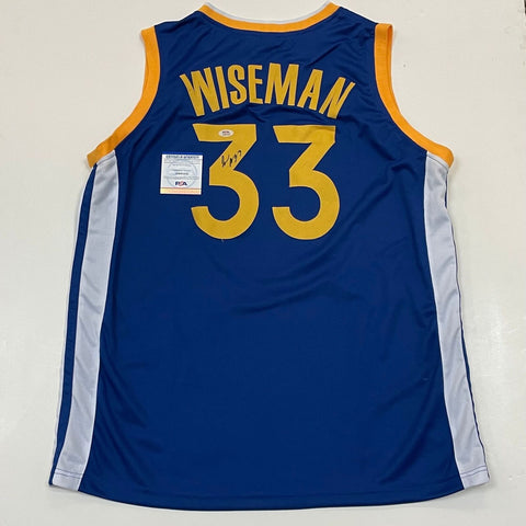 James Wiseman signed jersey PSA/DNA Golden State Warriors Autographed