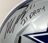 Micah Parsons Signed Dallas Cowboys FS Speed Replica Helmet 21 DROY Fanatics