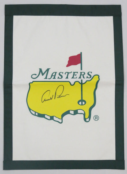 Arnold Palmer Autographed Masters Garden Flag PSA/DNA Authenticated 205172