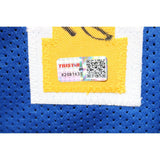 Tim Hardaway Autographed/Signed Pro Style Blue Jersey HOF TRI 43515