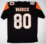 Peter Warrick Signed Cincinnati Bengals Jersey (Beckett) Ex FSU Wide Receiver