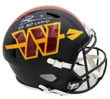 Joe Theismann Signed Washington Commanders Speed Full Size NFL Helmet -SB Champ