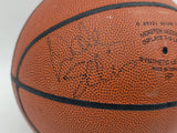 Dave Ellis Autographed NBA Leather Basketball San Antonio Spurs JSA #AZ56120
