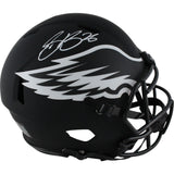 Saquon Barkley Autographed Philadelphia Eagles Pro Eclipse Helmet Beckett 49049