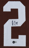 Amari Cooper Signed Cleveland Browns 35x43 Custom Framed Jersey (Beckett)