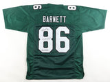 Fred Barnett Signed Eagles Jersey Inscribed "92 Pro Bowl" & "Go Birds!"(JSA COA)