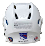Mika Zibanejad Signed New York Rangers Full Size Authentic Bauer Helmet JSA