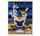 Tom Seaver Signed Cincinnati Reds Unframed 12x17 Looney Tunes MLB Photo-311 W's