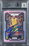 Shaquille O'Neal Signed 2023 Panini Prizm Silver #181 Card Auto 10! BAS Slabbed