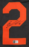 Gunnar Henderson Signed Orioles Jersey (Beckett) 2023 A.L Rookie of the Year /SS