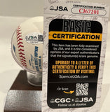 Sparky Lyle Autographed/Inscribed "CY 1977" Official MLB Baseball JSA COA
