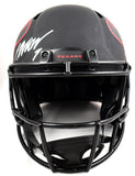 CJ Stroud Autographed Houston Texans F/S Eclipse Speed Authentic Helmet-Fanatics