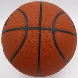 George Mikan Autographed Basketball Minneapolis Lakers HOF 59 Beckett QR BP55349