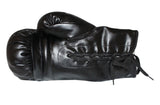Larry Holmes Autographed/Signed Black Right Boxing Glove Beckett 41002