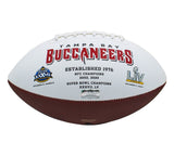 Rob Gronkowski Signed Tampa Bay Buccaneers Embroidered Super Bowl NFL Football