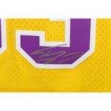 Shaquille O'neal Autographed/Signed LSU Tigers M&N Jersey Beckett 43091