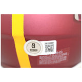 Chris Cooley Autographed Washington Commanders Mini Helmet Beckett Witness 52880