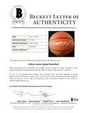 Lebron James Lakers Signed NBA Game Ball Beckett Authenticated BASA31403