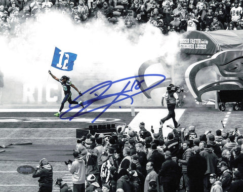 Sidney Rice Autographed Signed 8x10 Photo Seattle Seahawks MCS Holo #63312
