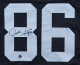 Raghib "Rocket" Ismail Signed Oakland Raiders Jersey (Beckett) Ex Notre Dame W.R