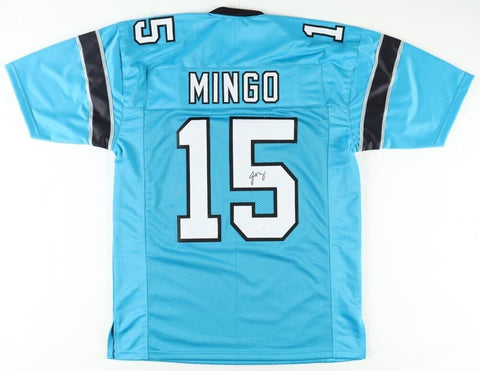 Jonathan Mingo Signed Panthers Jersey (JSA COA) Carolina 2023 #2 Pick / Receiver