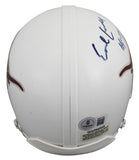 Texas Earl Campbell "HT 77" Authentic Signed VSR4 Rep Mini Helmet BAS #BV01178