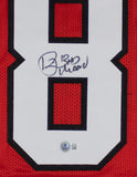 Andre Rison Signed Atlanta Falcons Jersey Inscribed Bad Moon Beckett /5xPro Bowl