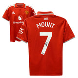Mason Mount Signed Manchester Utd 2026-27 Home Soccer Jersey #7 with Beckett COA