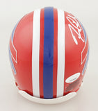 Frank Reich Signed Buffalo Bills Mini Helmet (JSA COA) 1992-93 "The Comeback" QB