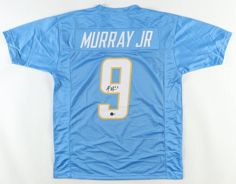 Kenneth Murray Jr Signed San Diego Chargers Jersey (Beckett) 2020 1st Rnd Pck LB