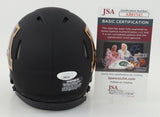 D'Marco Jackson Signed Appalachian State Mini Helmet (JSA COA) Saints L.B.