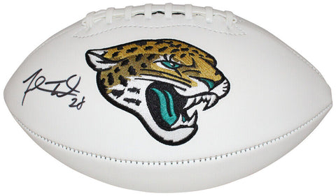 Fred Taylor Autographed/Signed Jacksonville Jaguars Logo Football Beckett 40607