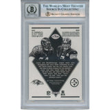 Ray Lewis Autographed 2017 Classics Clashes #CC-RLBR Trading Card Beckett 53053