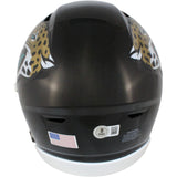 Travis Hunter Signed Jacksonville Jaguars Mid-Size Midi Helmet Beckett W 53328