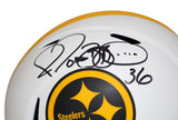 Jerome Bettis Autographed Pittsburgh Steelers Authentic Lunar Helmet BAS 32468