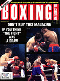 Julio Cesar Chavez Autographed Boxing Illustrated Magazine Cover PSA/DNA #S48505