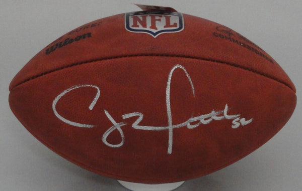 Packers CLAY MATTHEWS Signed Full Size Wilson Authentic Duke Football - JSA