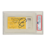 Xavi Signed 2000 First Goal for Catalonia Match Ticket - PSA 5