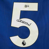 Harry Maguire Signed Manchester Utd Away Soccer Jersey #5 with Beckett COA