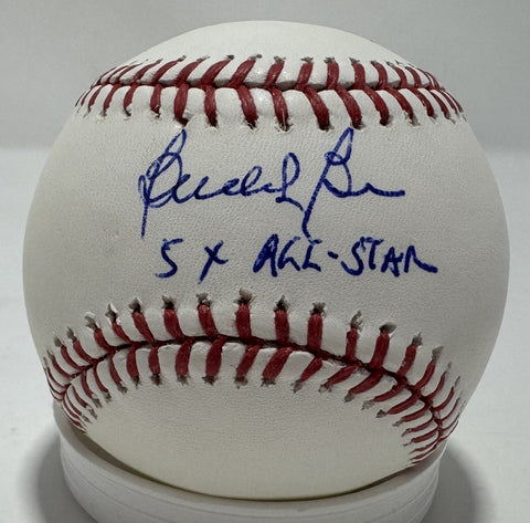 BUDDY BELL Signed MLB Official Baseball w/ 5x All Star - Texas Rangers