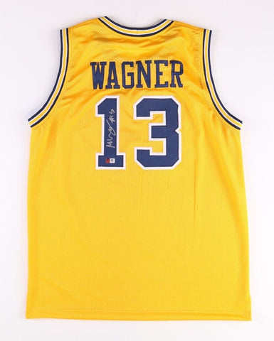 Mo Wagner Signed Michigan Wolverines Jersey (PA COA) Lakers 1st Round Pick 2018