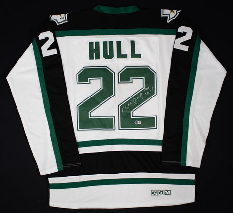 Brett Hull Signed Dallas Stars CCM Style Jersey Inscribed "99 Cup" (Beckett)