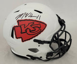 MARQUEZ VALDES-SCANTLING SIGNED CHIEFS LUNAR ECLIPSE AUTHENTIC HELMET BECKETT