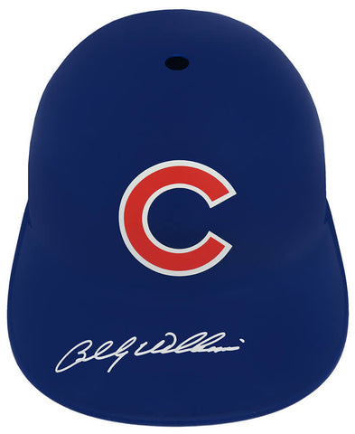 BILLY WILLIAMS Signed Cubs Full-Size Replica Batting Helmet - SCHWARTZ